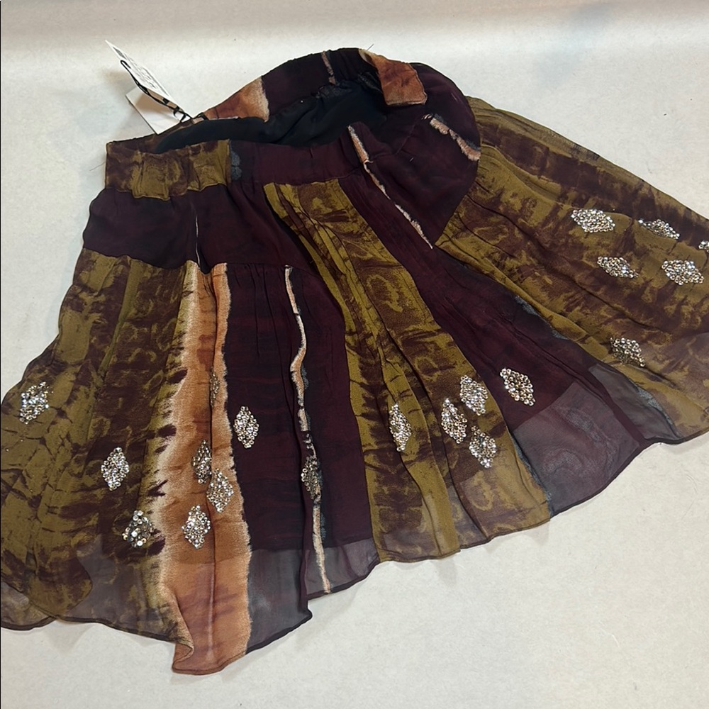 Zara Elegant Multicolor Women's Skirt